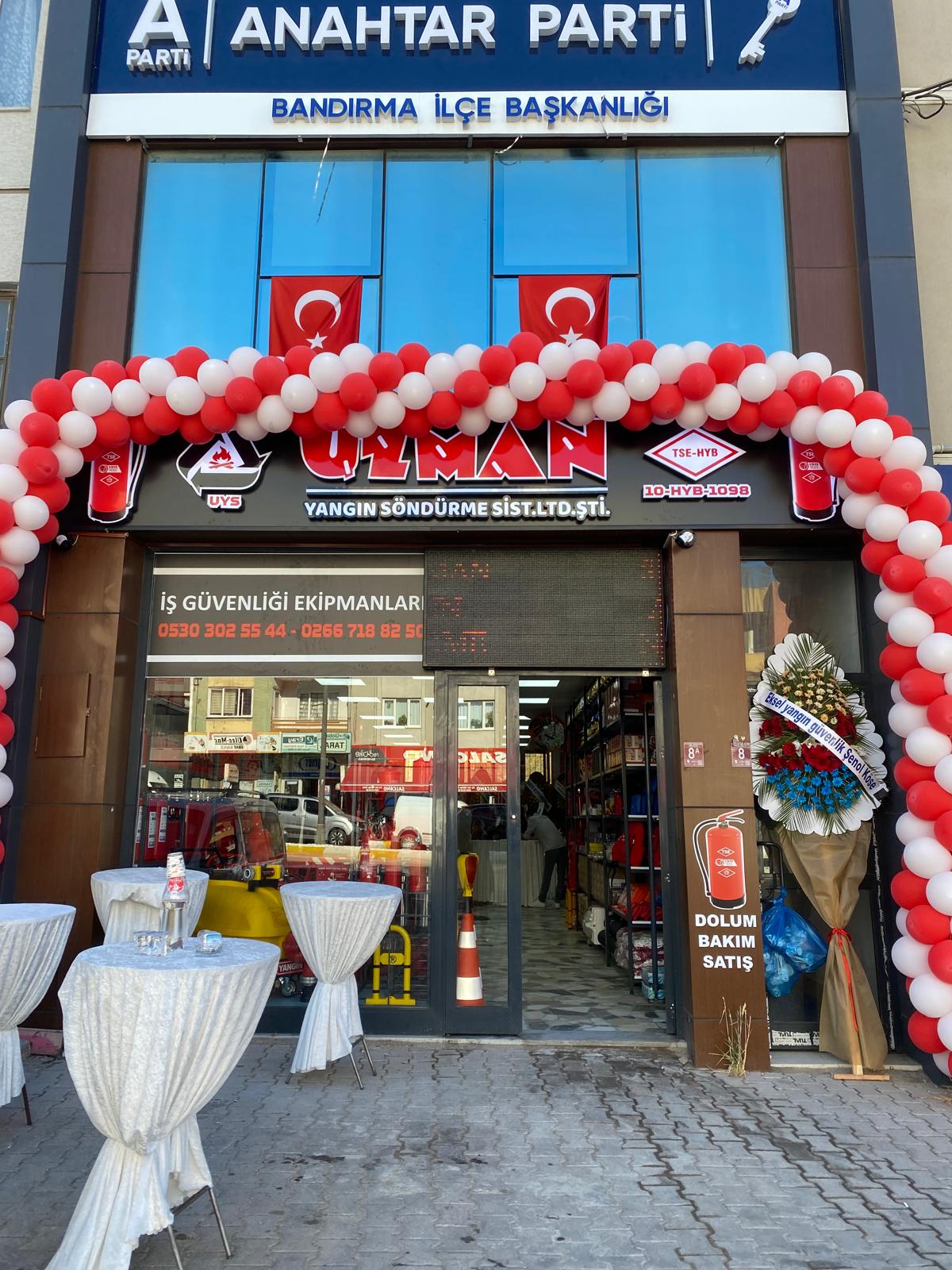 Yangın Tüpü Dolumu Çalışması